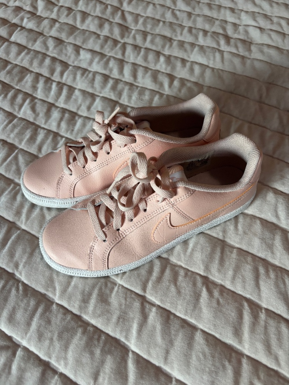 Pink Leather Nike Sneakers Size 6.5